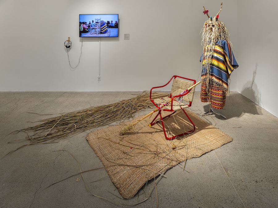 1 of 9, Image:  Border Craft, Installation Views, Mandeville Art Gallery, March 1-June 15, 2025 (Photos by Pablo Mason)